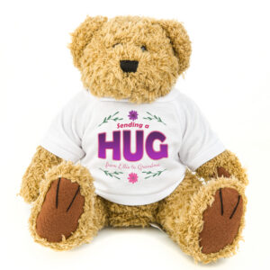 Sending A Hug Teddy - Personalised Gifts For Her