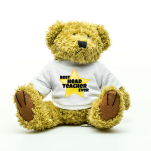 Best Headteacher Ever Star Teddy Bear - Gifts for Headteachers - Teacher Gifts