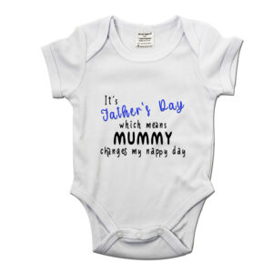 It's Father's Day Babygrow