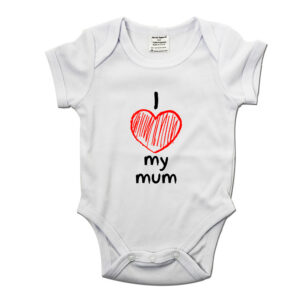 I Love My Mum Babygrow - New Baby Gifts
