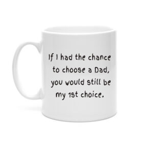 If I Had The Chance To Choose A Dad Mug