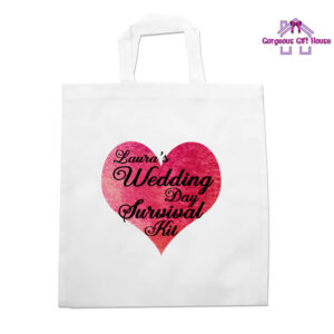 Wedding Day Survival Kit Tote Bag - Hen Party Gift
