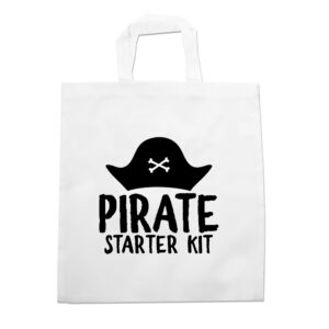 Pirate Starter Kit Hat Tote Bag - Boy's Birthday Gift