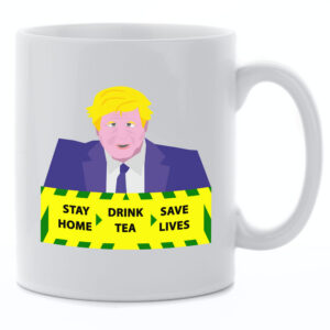Stay Home, Drink Tea, Save Lives Mug - Funny Mug Gift