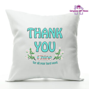 Thank You Personalised Cushion - Personalised Thank You Gifts